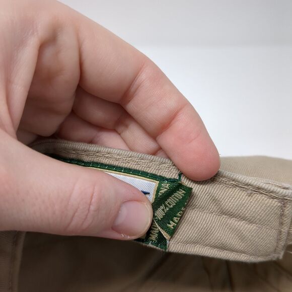 Western Alaska Sport Fishing Slideback Hat Tan OS Adjustable Embroidered Ivory - Picture 9 of 9